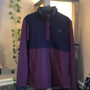 Northface Pullover with 1/4 cut buttons